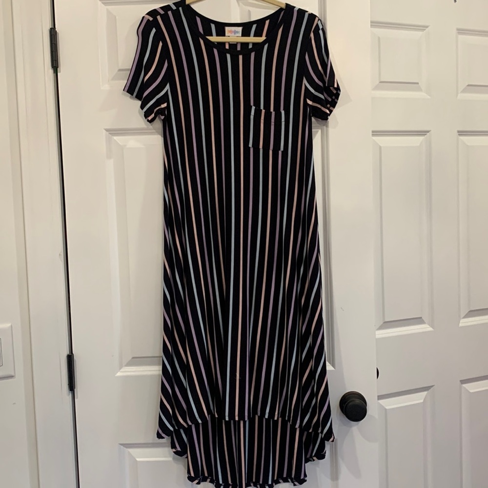 XXS Lularoe Striped Carly
